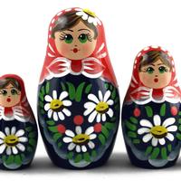 Traditional stacking dolls