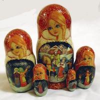 Russian wooden dolls