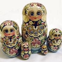Wooden nesting dolls