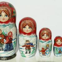 Winter style dolls