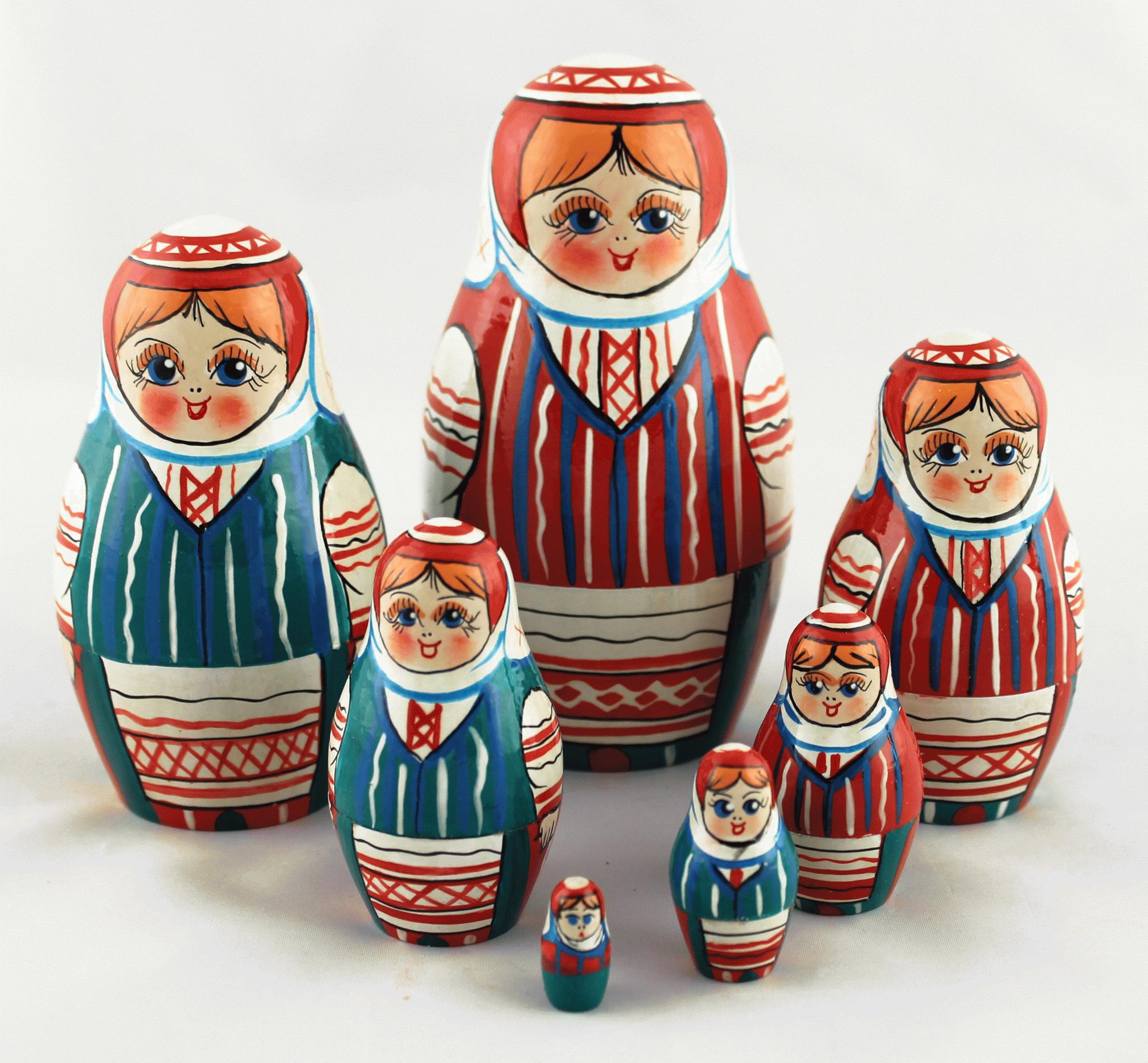 厂家直销 俄罗斯套娃手工艺品摆件 仿真人物套娃木质儿童玩具模型-阿里巴巴