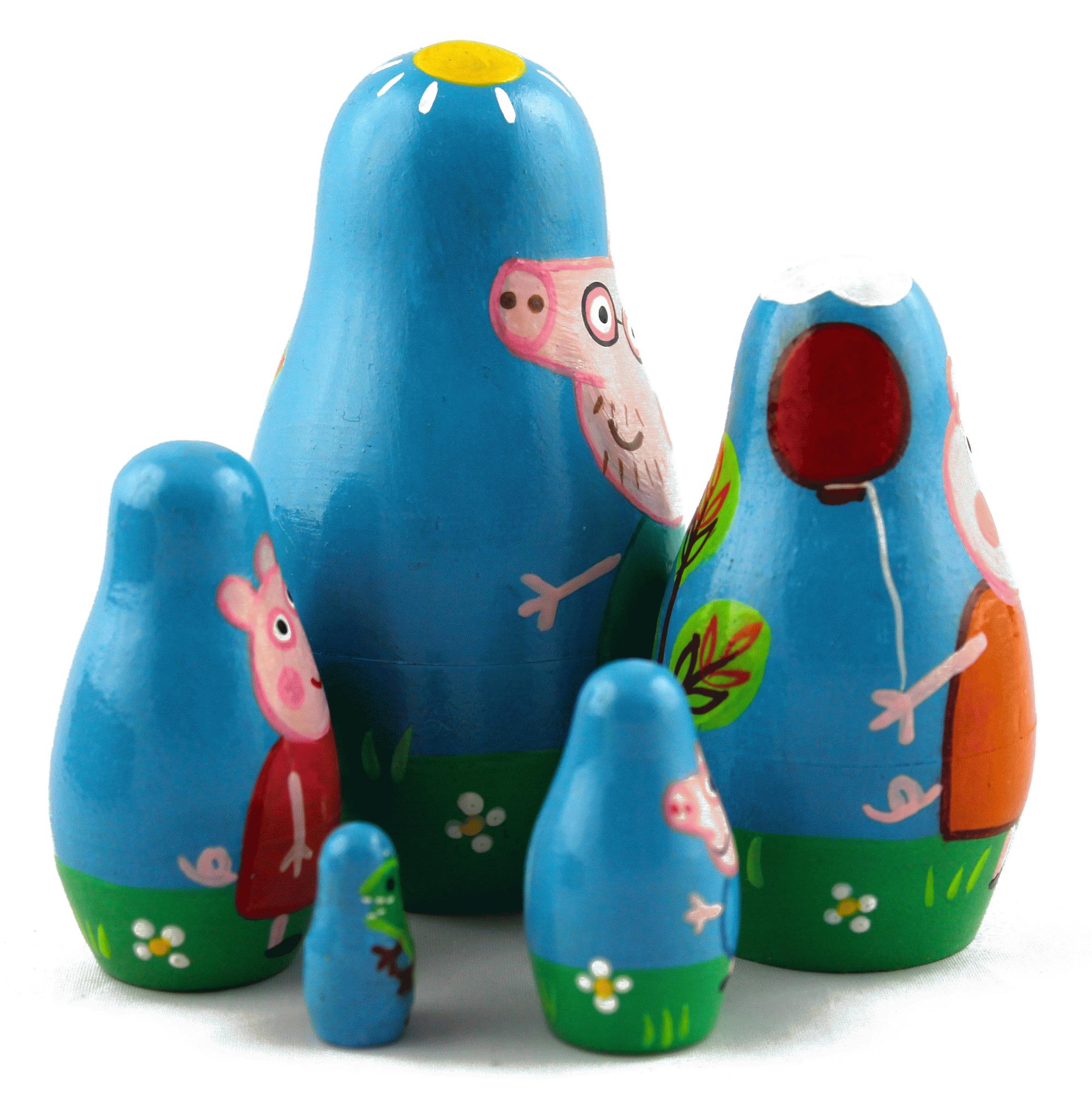 peppa pig russian dolls