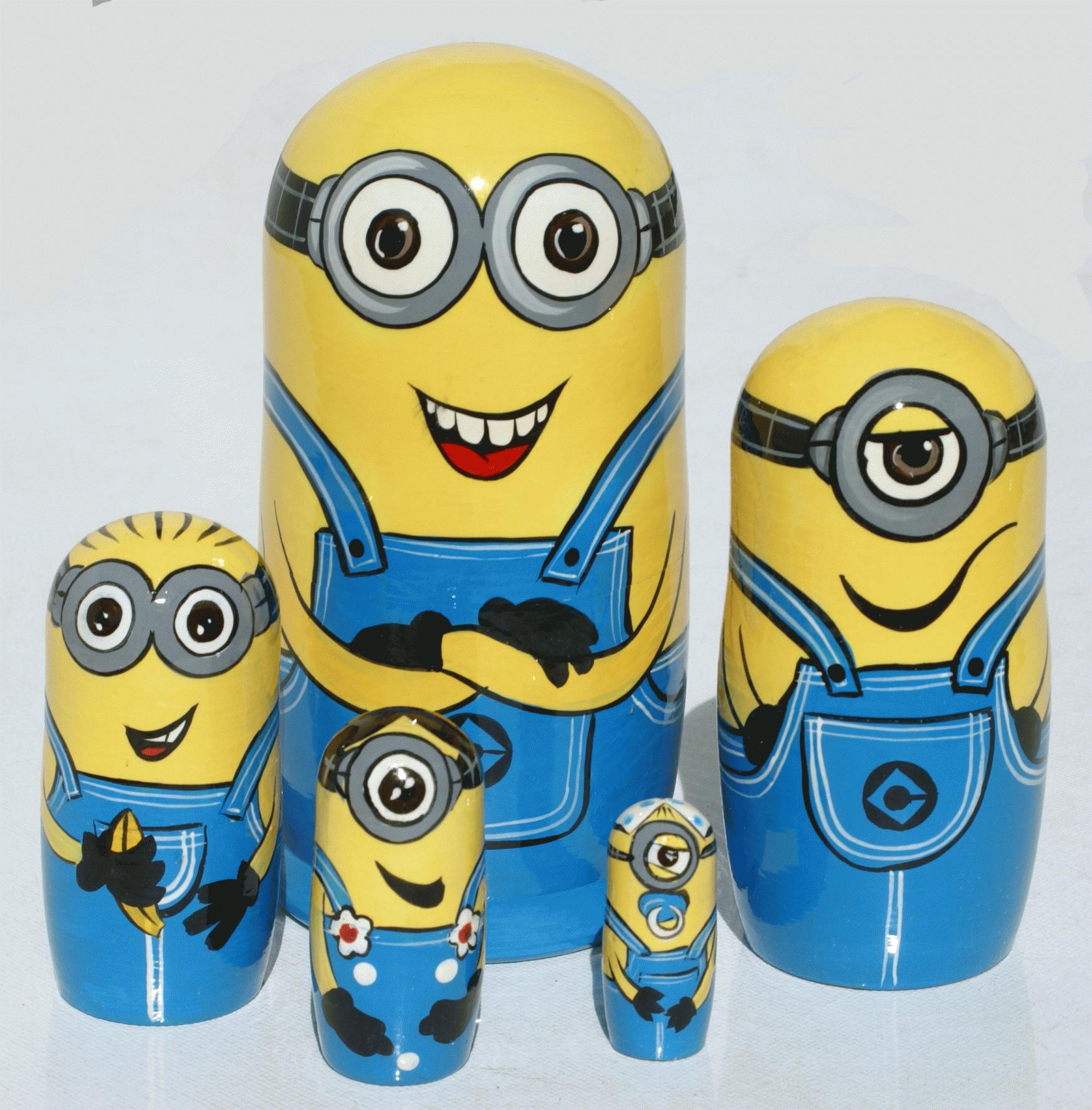 Minions matryoshka on Matryoshka.biz
