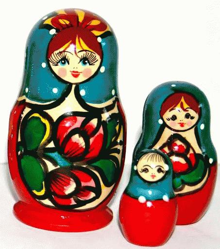 Mamushka rusa en Matrioskas