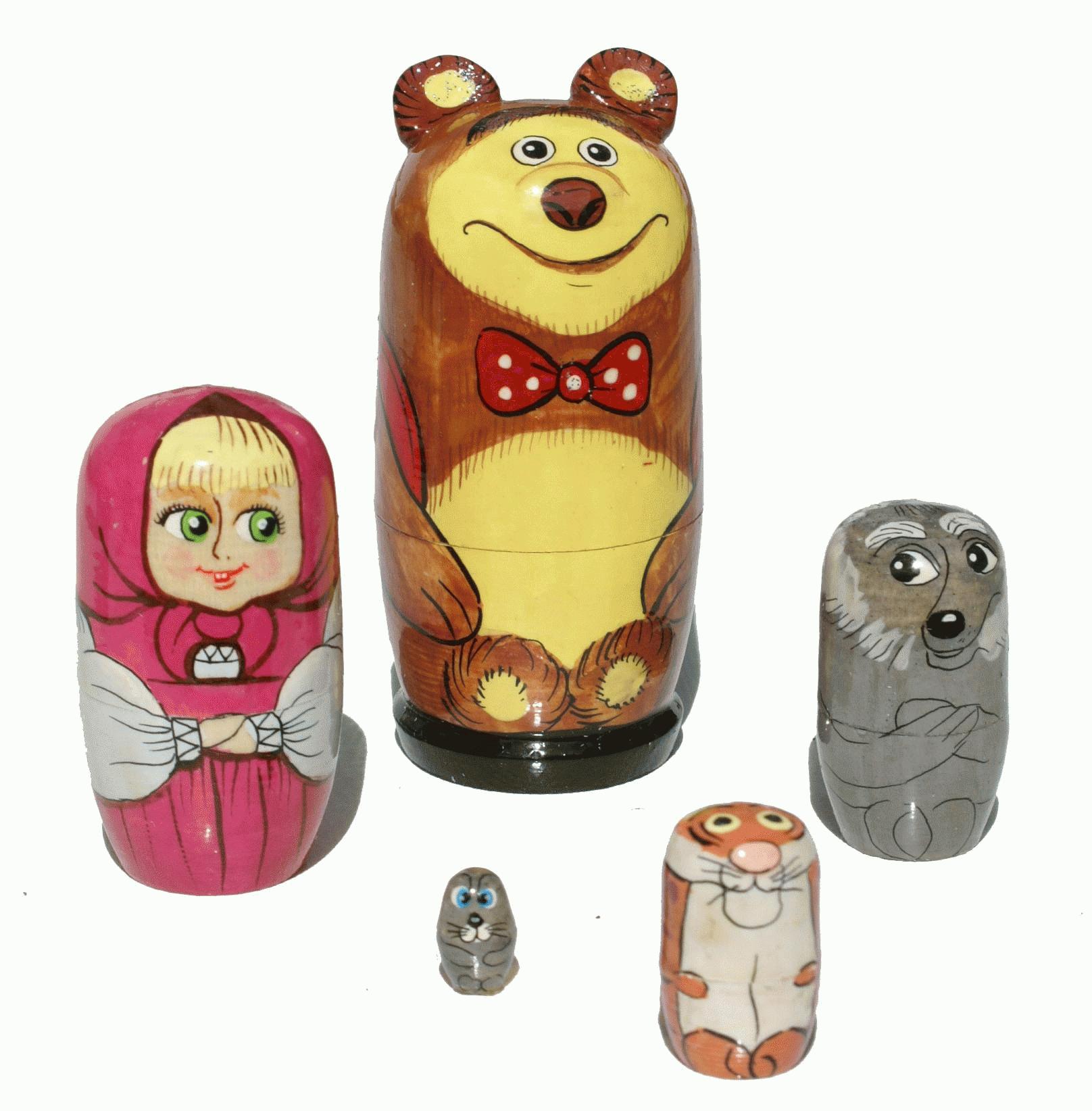 マトリョーシカ Nesting dolls, matryoshka. 