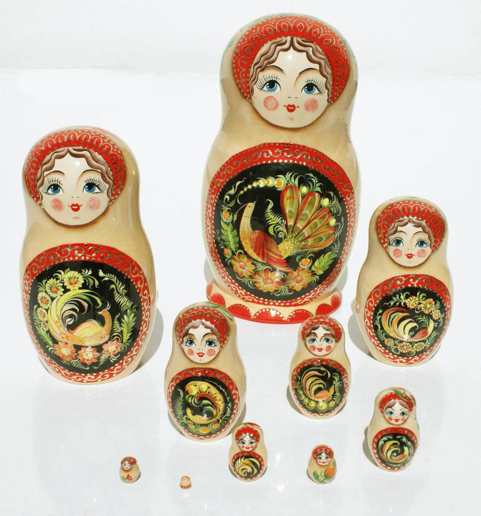Peacock Matryoshka P ll Maatuska Peacock Matryoshka P ll Maatuska