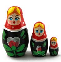 Russiske matryoshka dukke