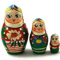 Дървени matryoshkas