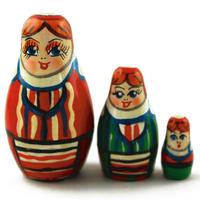 Traditionele nesting dolls