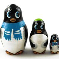 Bonecas de pinguins