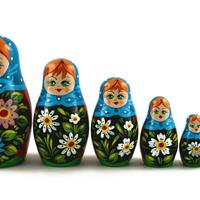 Papatyalar matryoshka