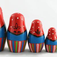Matryoshka with Flowers