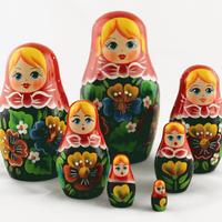 Çiçekler Matryoshka