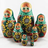 Grønn Matryoshka