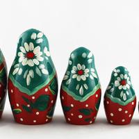 Grön Matryoshka