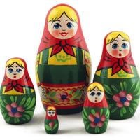 Bambole di legno tradizionali