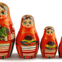 Matryoshka z orzechami