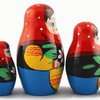 Madeliefjes nesting dolls