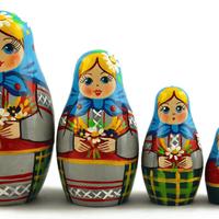 Bouquet matryoshka