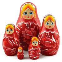 Roten Schachteln Puppen