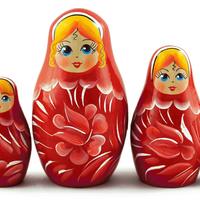 Rode nesting dolls