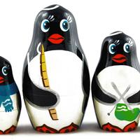 Pingouins matryoshka