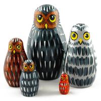 Gufi nesting dolls