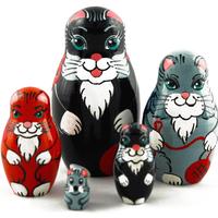 Cats nesting dolls