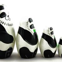 Bambole di nidificazione di Panda