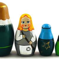 Σταχτοπούτα matryoshka