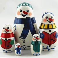 Snowmen მობუდარი თოჯინები