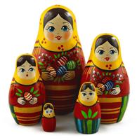 Paskalya tatili matryoshka