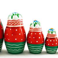 Blommor matryoshka