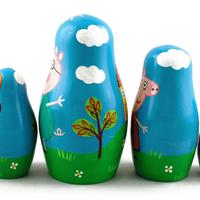 Peppa Pig nesting dolls