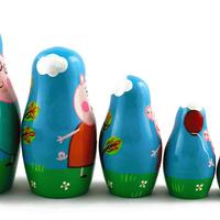 Peppa Pig nesting dolls