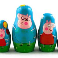 Peppa Pig nesting dolls