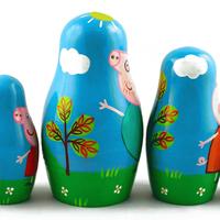 Peppa Pig nesting dolls