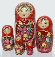 Оранжев matryoshka