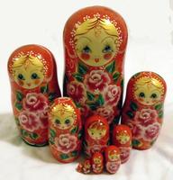 Bloemen nesting dolls