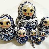 Houten matryoshka