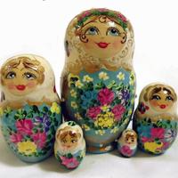 Matryoshka gniazdowania lalki