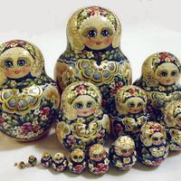 15 piece russian nesting dolls top