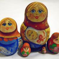 Traditionella matryoshka