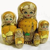 Pyrography matryoshka