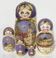 Violet matryoshka