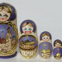 Violet matryoshka