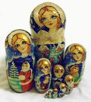 Stor matryoshka dukker