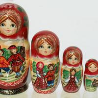 Zomer stijl matryoshka