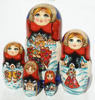 Matryoshka χειμώνα