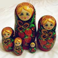 Traditionella matryoshka